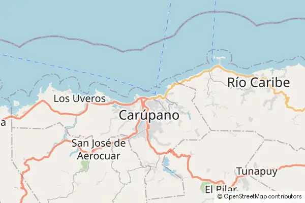 Mapa Carúpano