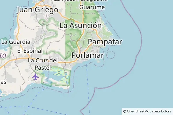 Mapa Porlamar