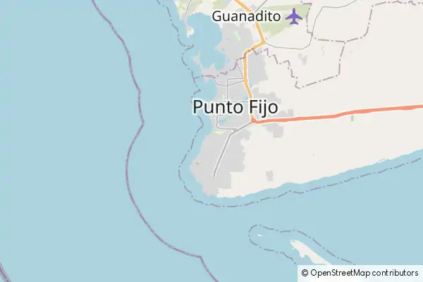 Mapa Punta Cardón