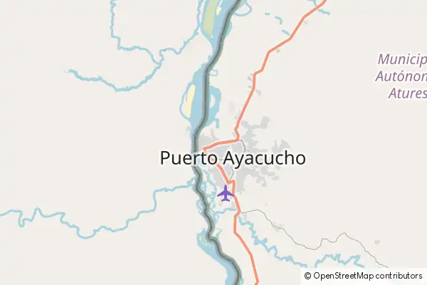 Mapa Puerto Ayacucho