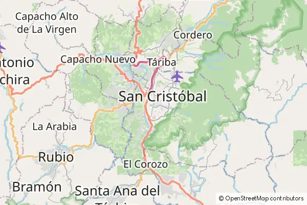 Mapa San Cristóbal