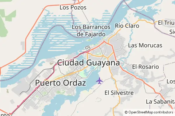 Mapa Ciudad Guayana