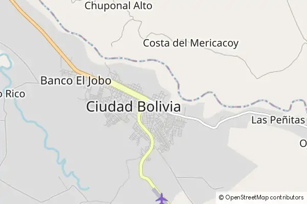 Mapa Ciudad Boliviar