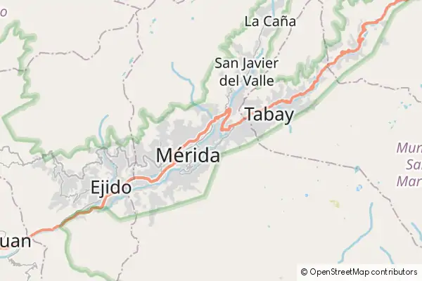 Mapa Mérida