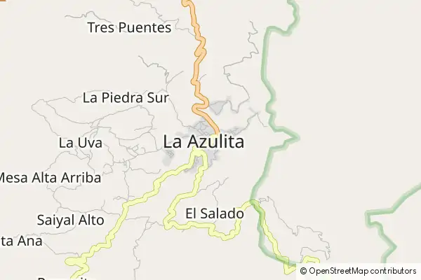 Mapa La Azulita