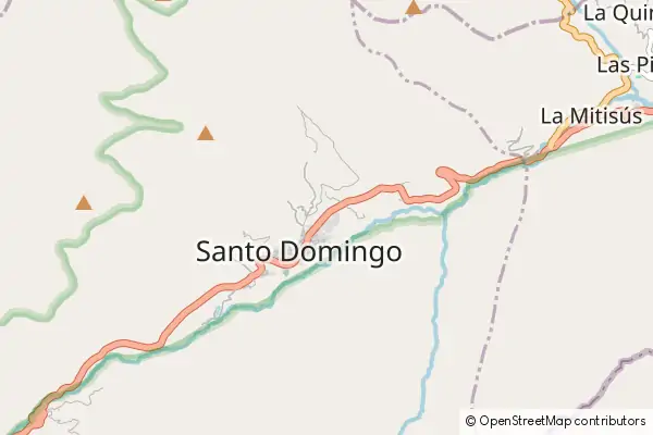 Mapa Santo Domingo