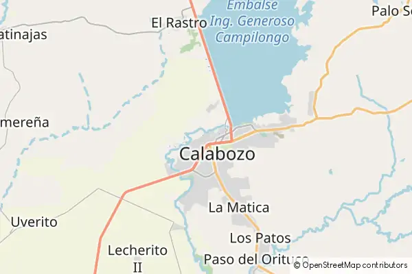 Mapa Calabozo