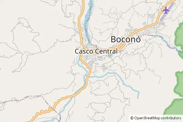 Mapa Boconó