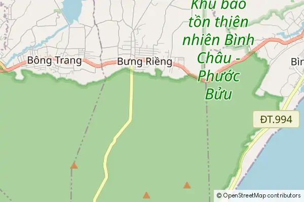 Mapa Bung Rieng