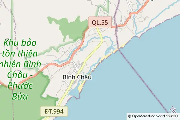 Mapa Binh Chau