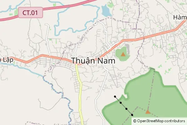 Mapa Thi Tran Thuan Nam