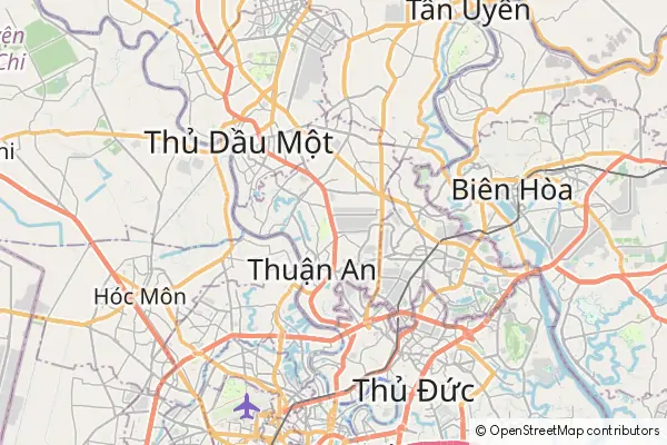 Mapa Thuận An