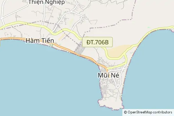 Mapa Mui Ne