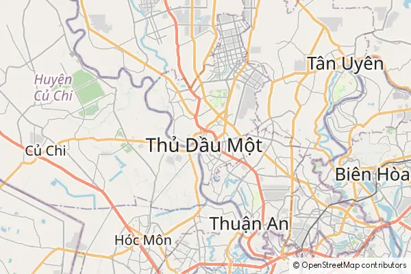 Mapa Thu Dau Mot