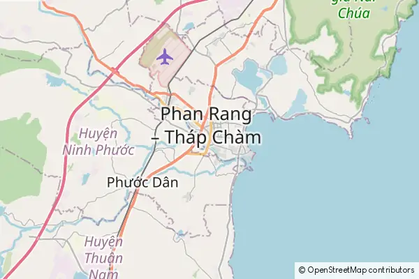 Mapa Phan Rang-Tháp Chàm