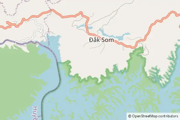 Mapa Dak Som