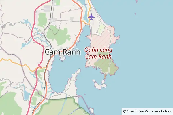 Mapa Cam Ranh