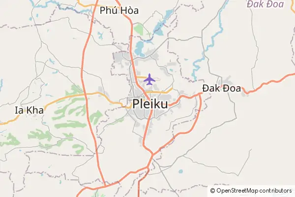 Mapa Pleiku