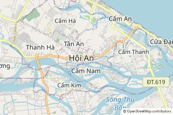 Mapa Hoi An