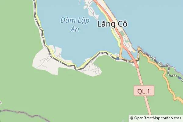 Mapa: Lăng Cô • © OpenStreetMap contributors Mapa Lăng Cô