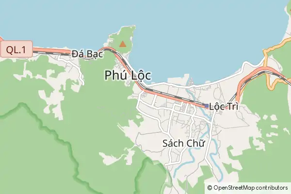 Mapa: Phú Lộc • © OpenStreetMap contributors Mapa Phú Lộc