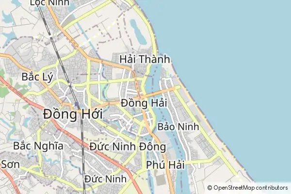 Mapa Dong Hoi