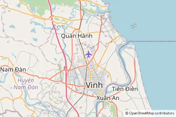 Mapa Vinh