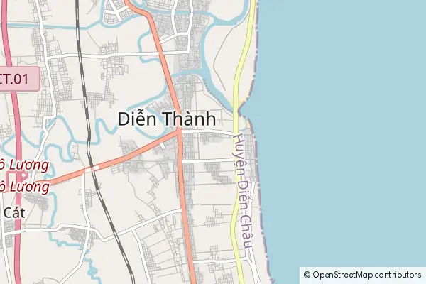 Mapa Dien Thanh