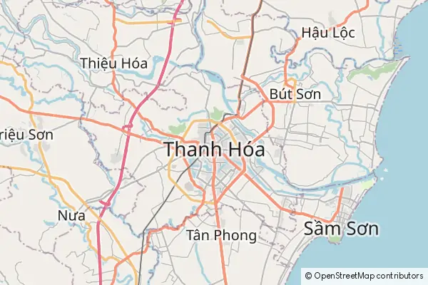 Mapa Thanh Hoa