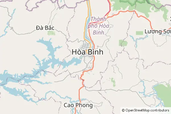 Mapa Hòa Bình