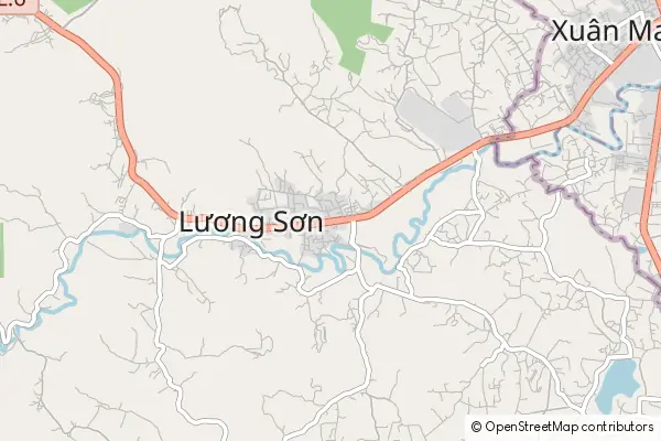 Mapa Lương Sơn