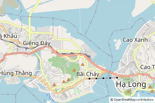 Mapa Hạ Long