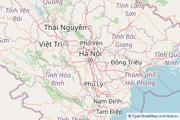 Mapa Hanoi