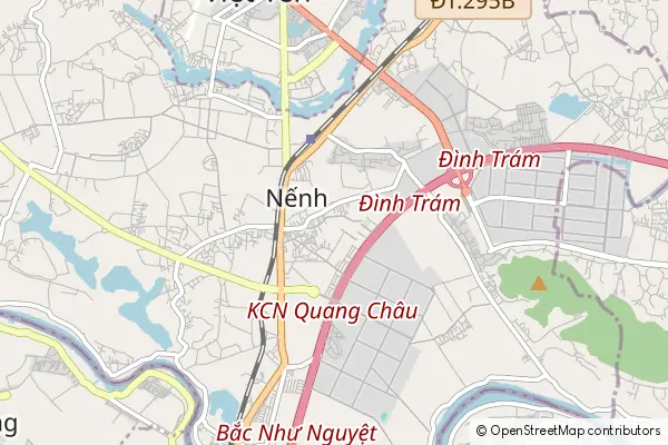 Mapa Thi tran Nenh