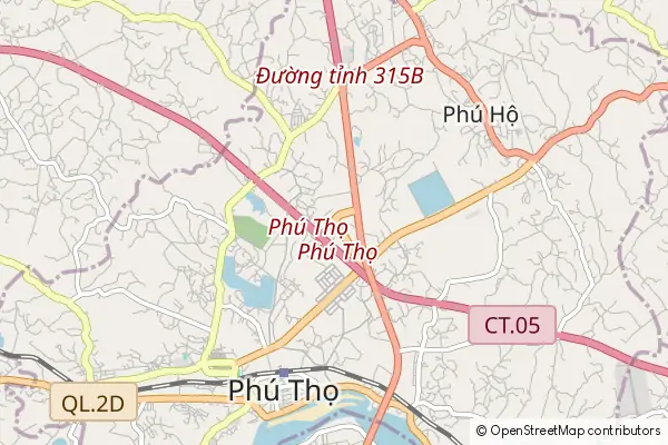 Mapa Phú Thọ