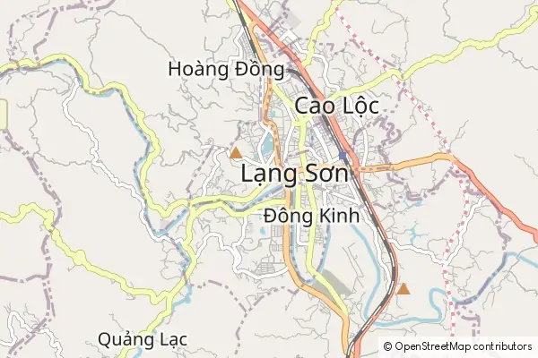 Mapa Lạng Sơn