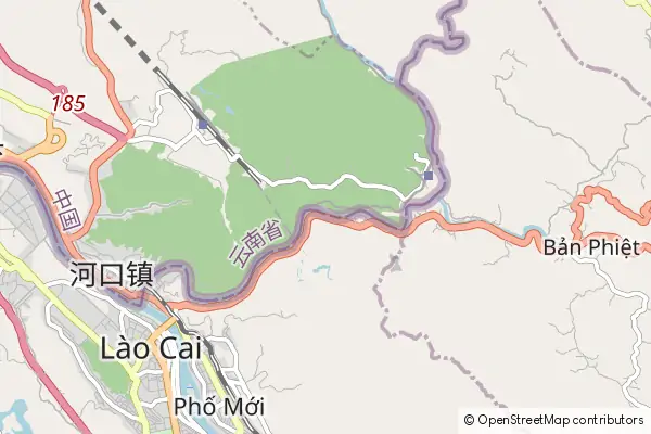 Mapa Lào Cai