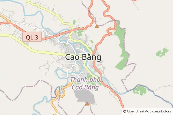 Mapa Cao Bằng