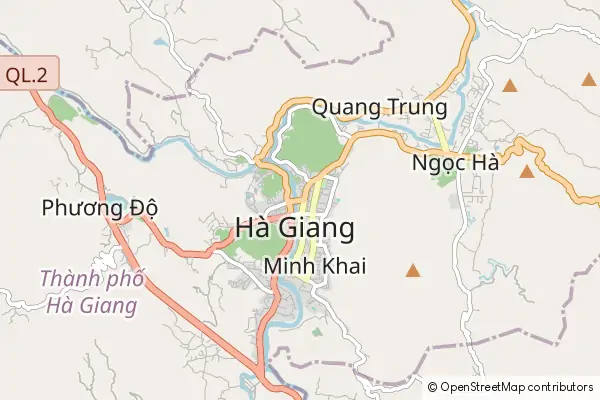 Mapa Hà Giang