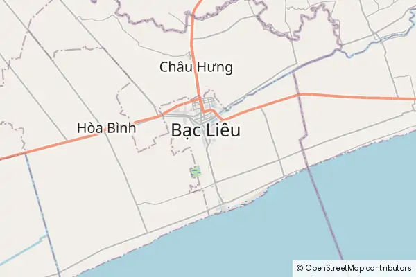 Mapa Bạc Liêu