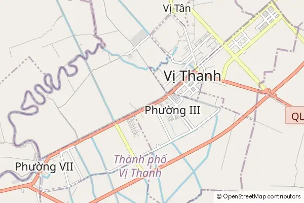 Mapa Vị Thanh