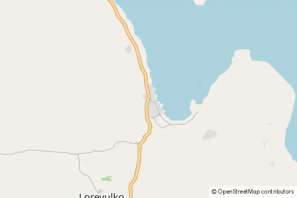 Mapa Vanuatu, Espiritu Santo, Hog Harbour