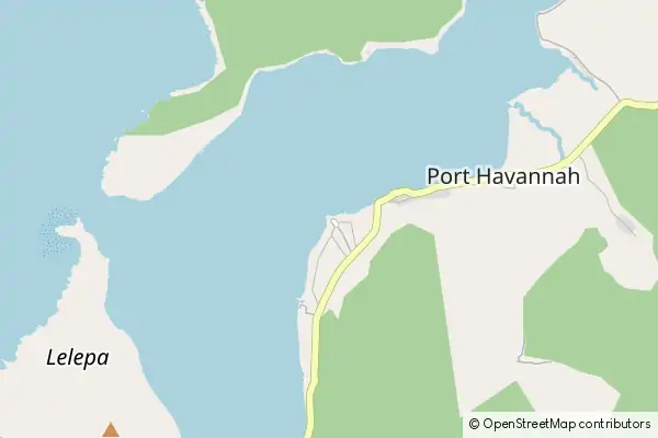 Mapa Port Havannah