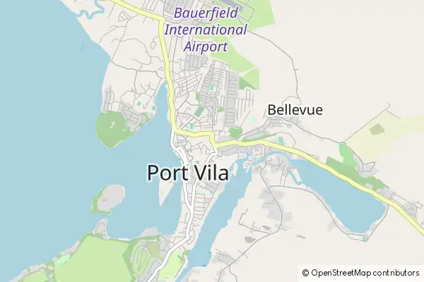 Mapa Port Vila