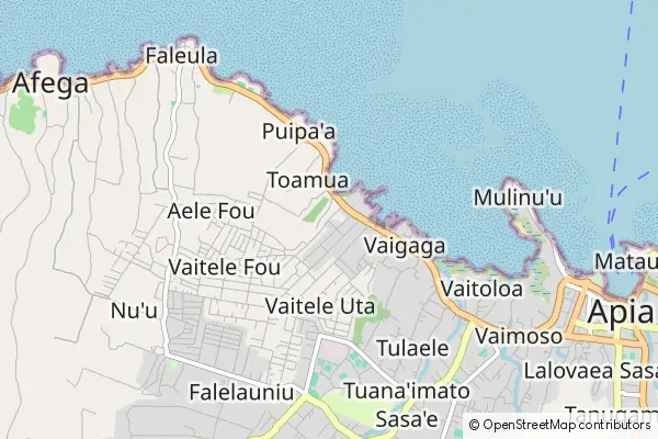 Mapa Apia