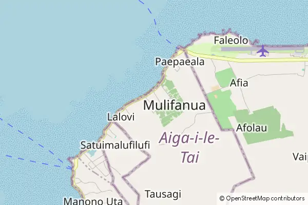 Mapa Mulifanua