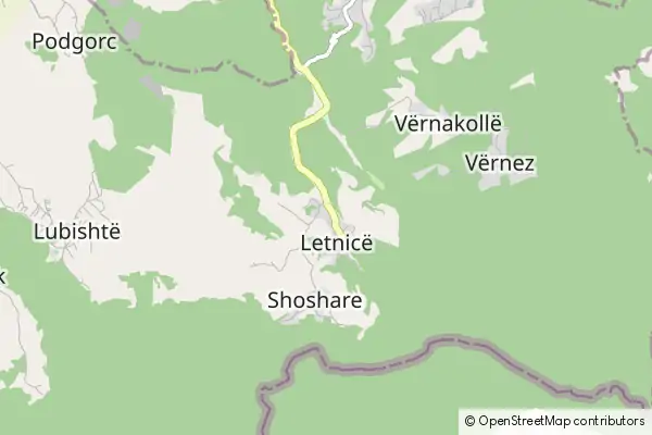 Mapa Letnica