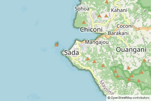 Mapa Sada