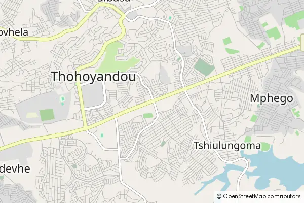 Mapa: Thohoyandou • © OpenStreetMap contributors Mapa Thohoyandou