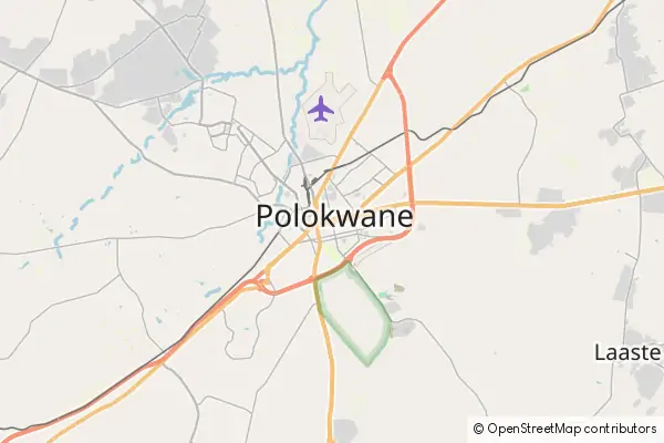 Mapa Polokwane